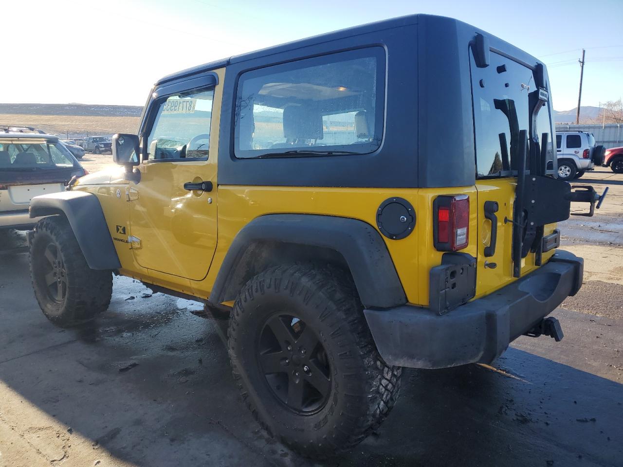 2008 Jeep Wrangler VIN 1J4FA24198L521597 Copart auction photo, front end damage thumbnail 2