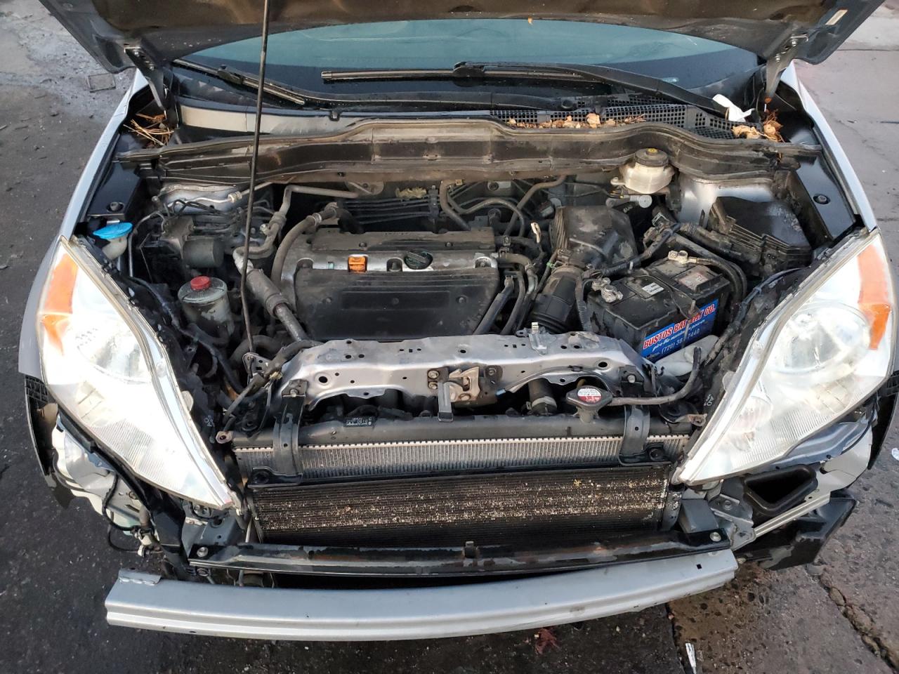 2009 Honda CR-V VIN JHLRE48359C011556 Copart auction photo, front end damage thumbnail 12