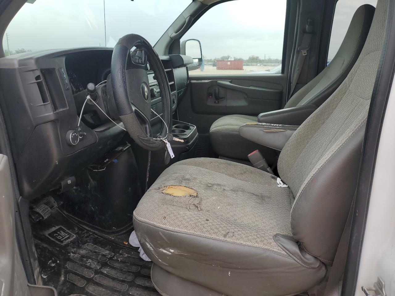 2010 Chevrolet Express VIN 1GA2G1DG7A1107293 Copart auction photo, rear end / minor dent/scratches damage thumbnail 7