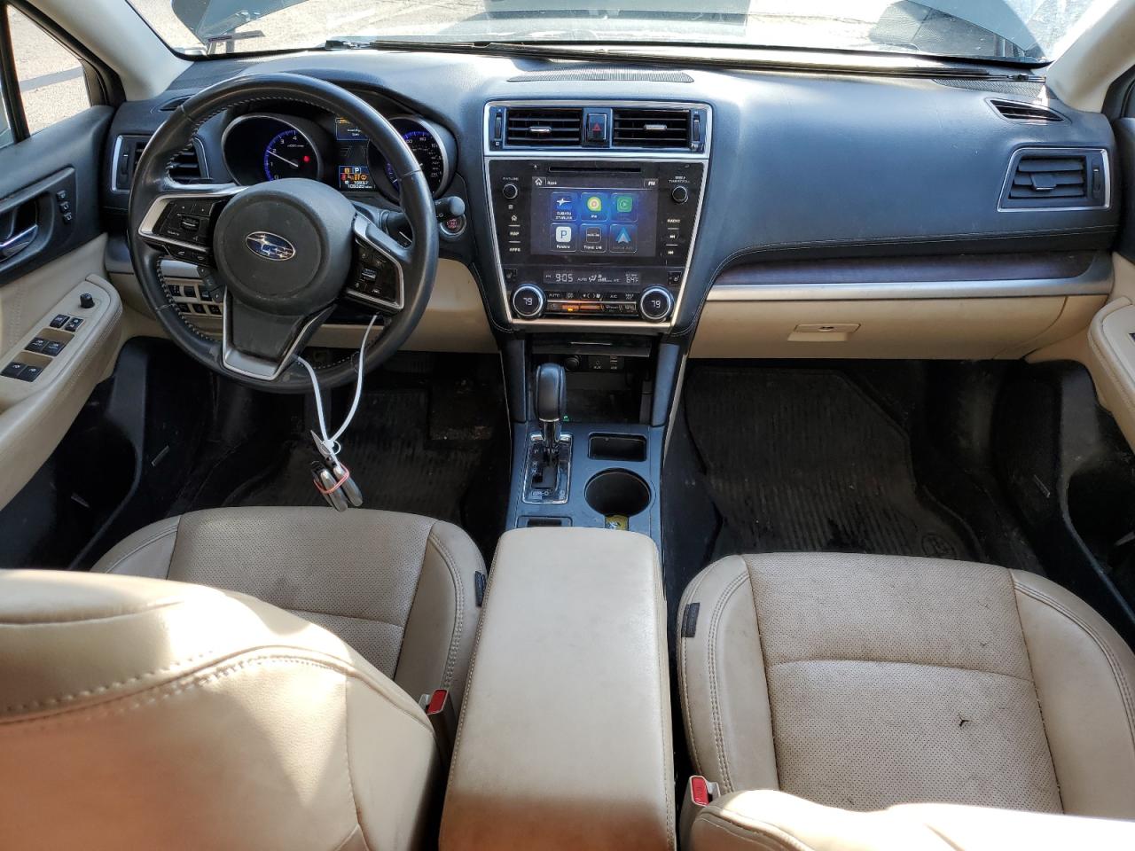 2018 Subaru Outback VIN 4S4BSANC3J3352559 Copart auction photo, front end / side damage thumbnail 8