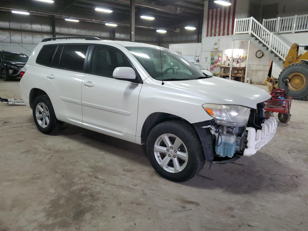 2010 Toyota Highlander VIN JTEZA3EH7A2010661 Copart auction photo, front end / minor dent/scratches damage thumbnail 4