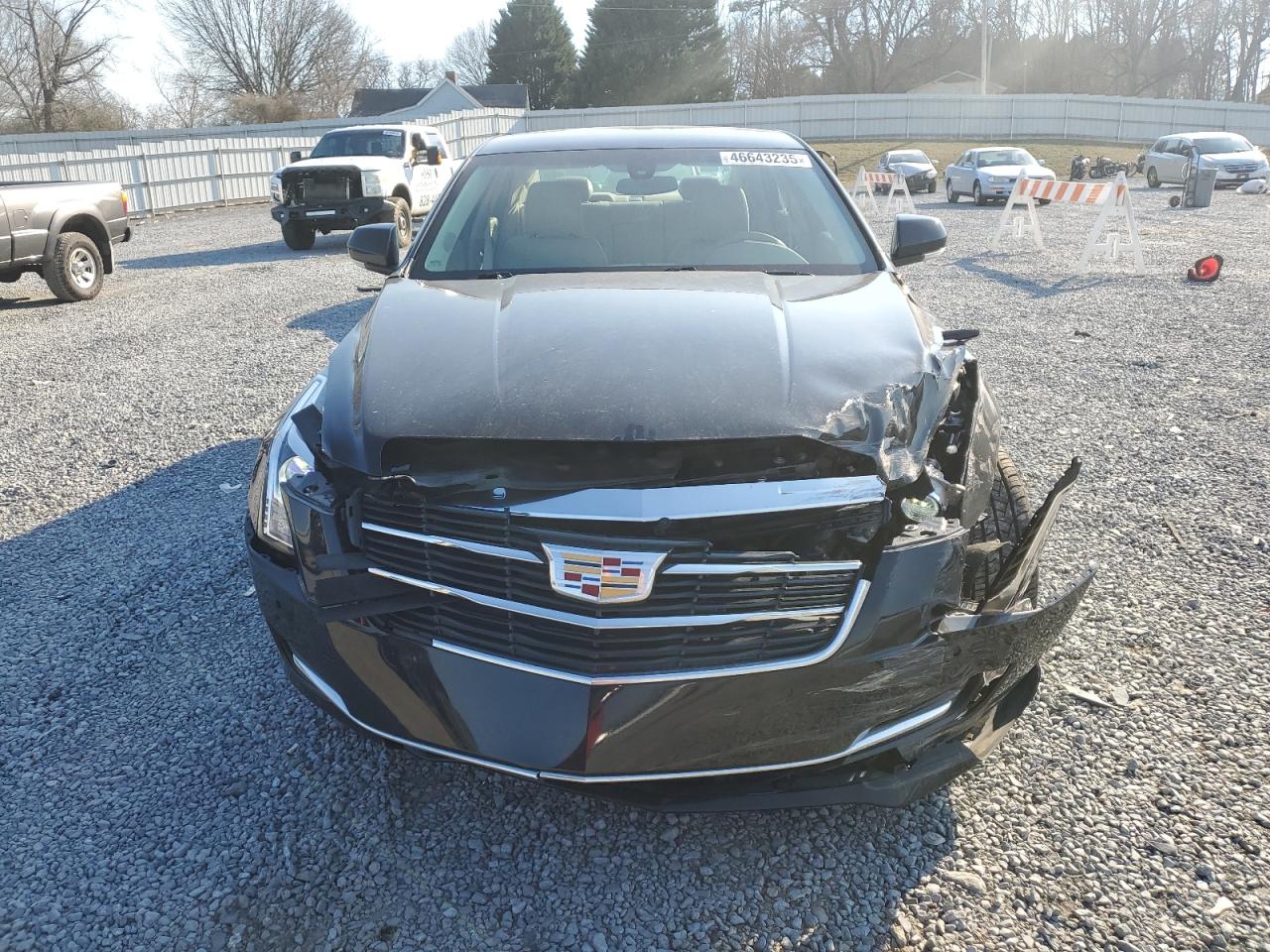 2016 Cadillac ATS VIN 1G6AH5RX7G0195053 Copart auction photo, front end / side damage thumbnail 5