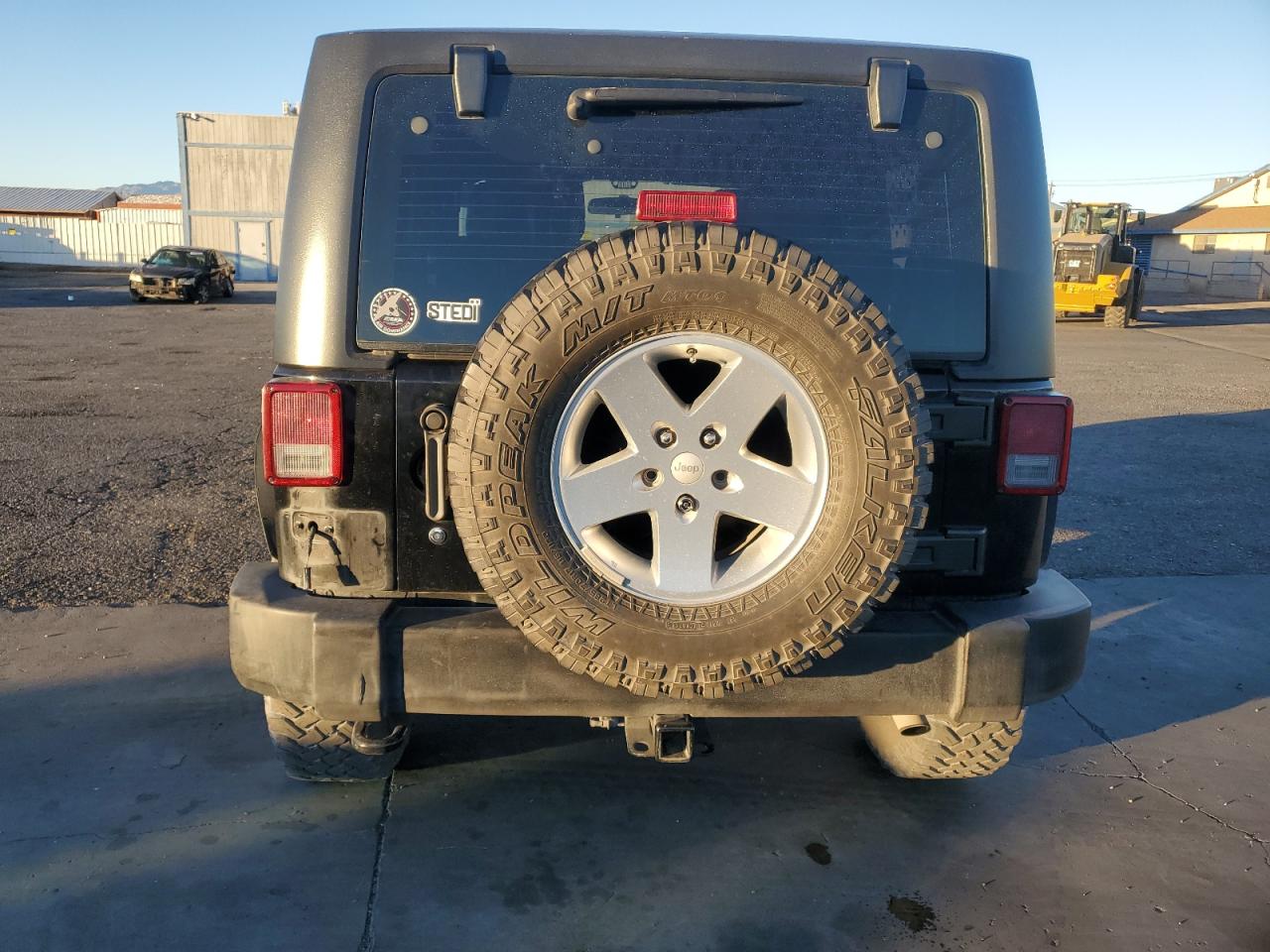 2011 Jeep Wrangler VIN 1J4GA2D1XBL548688 Copart auction photo, side damage thumbnail 6