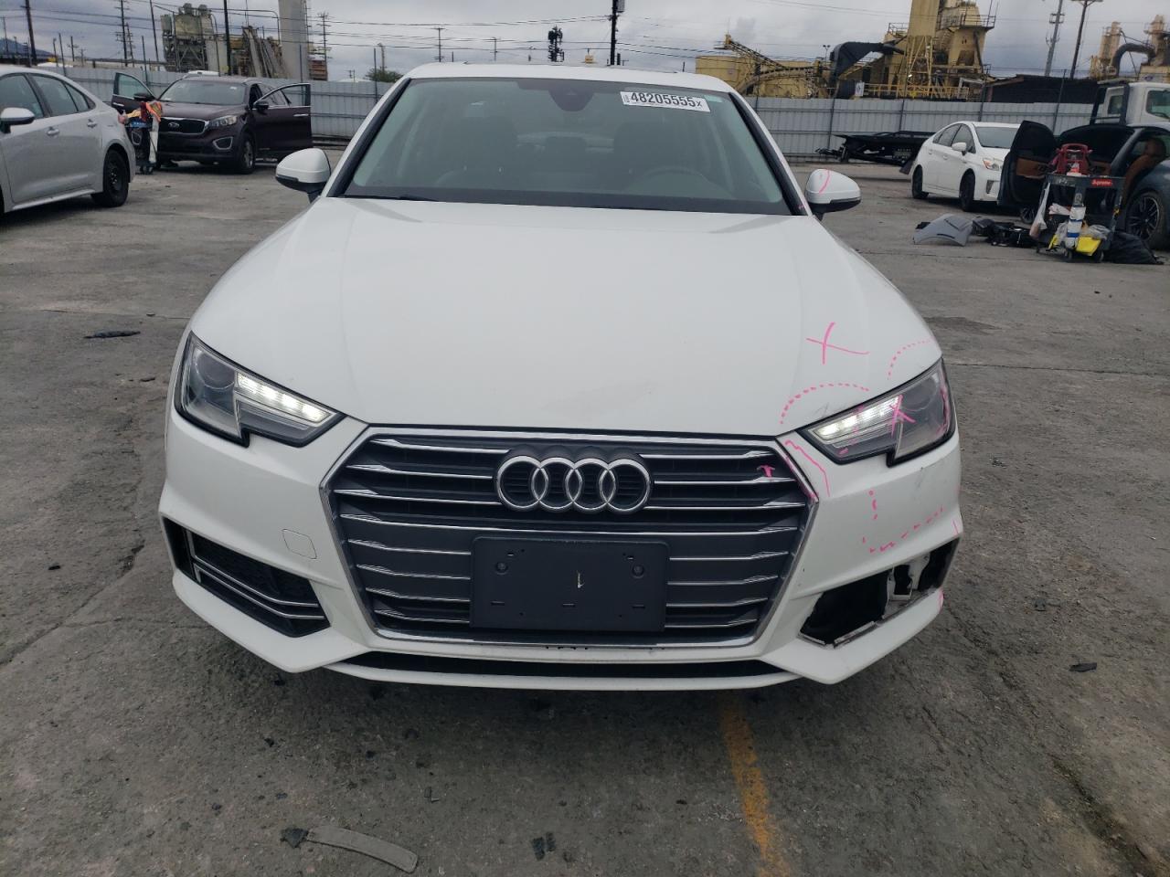 2017 Audi A4 VIN WAUKMAF42HN043585 Copart auction photo, front end damage thumbnail 5