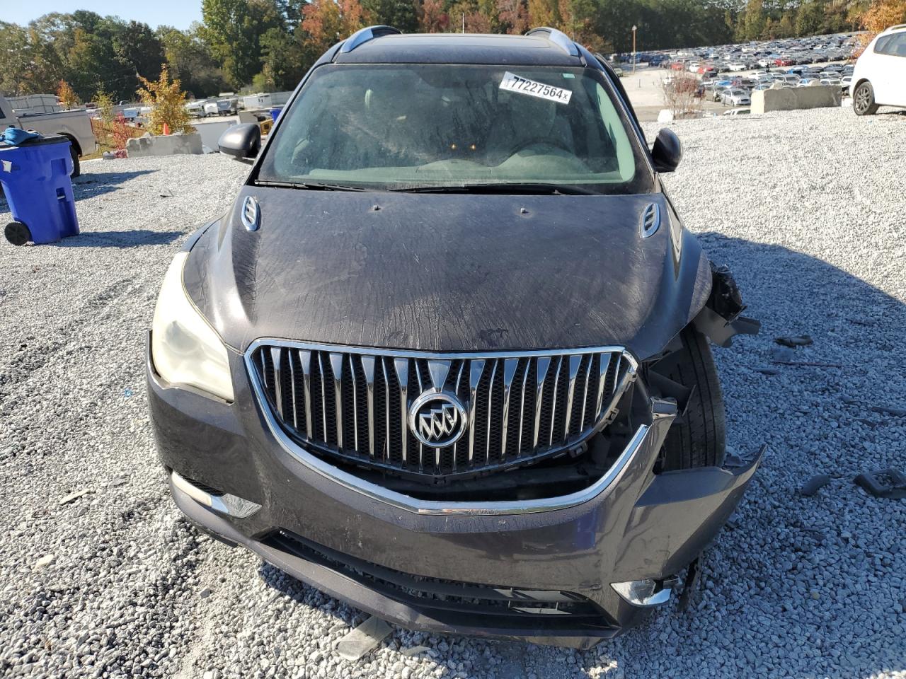 2013 Buick Enclave VIN 5GAKRDKD4DJ161460 Copart auction photo, side / front end damage thumbnail 5