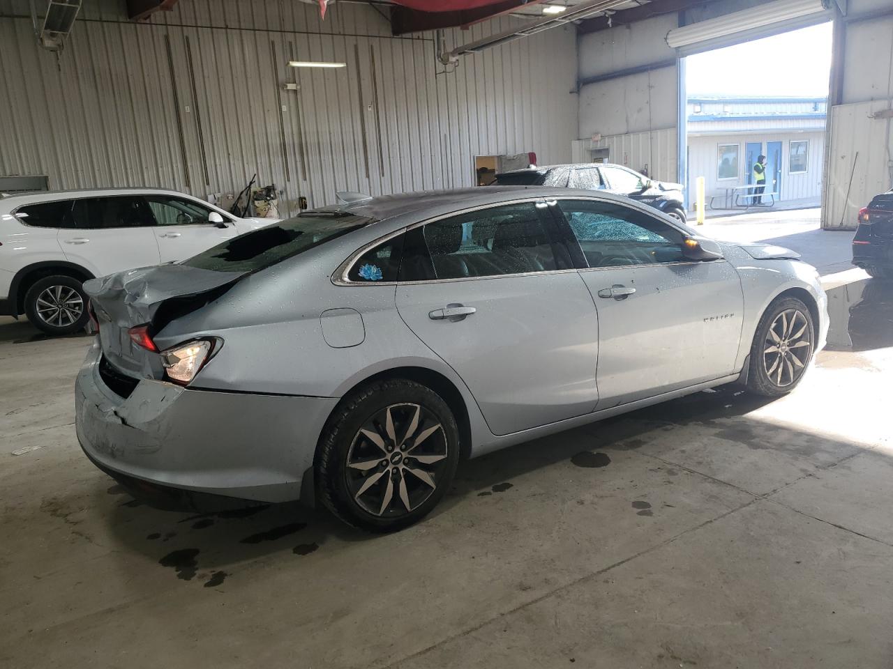 2017 Chevrolet Malibu VIN 1G1ZE5ST9HF293217 Copart auction photo, rear end damage thumbnail 3