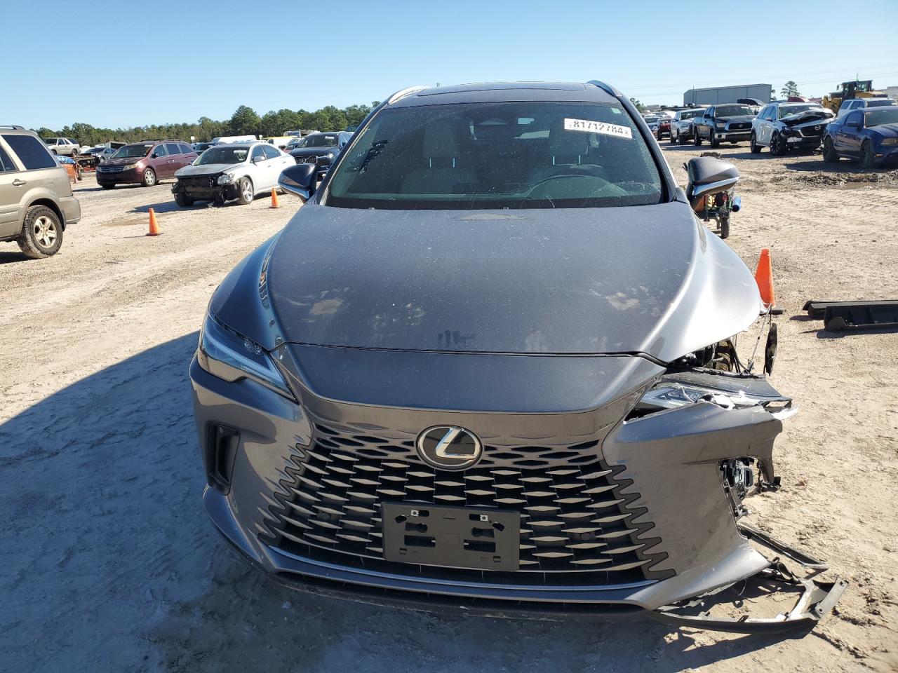 2023 Lexus RX VIN 2T2BAMBA1PC009238 Copart auction photo, front end damage thumbnail 5