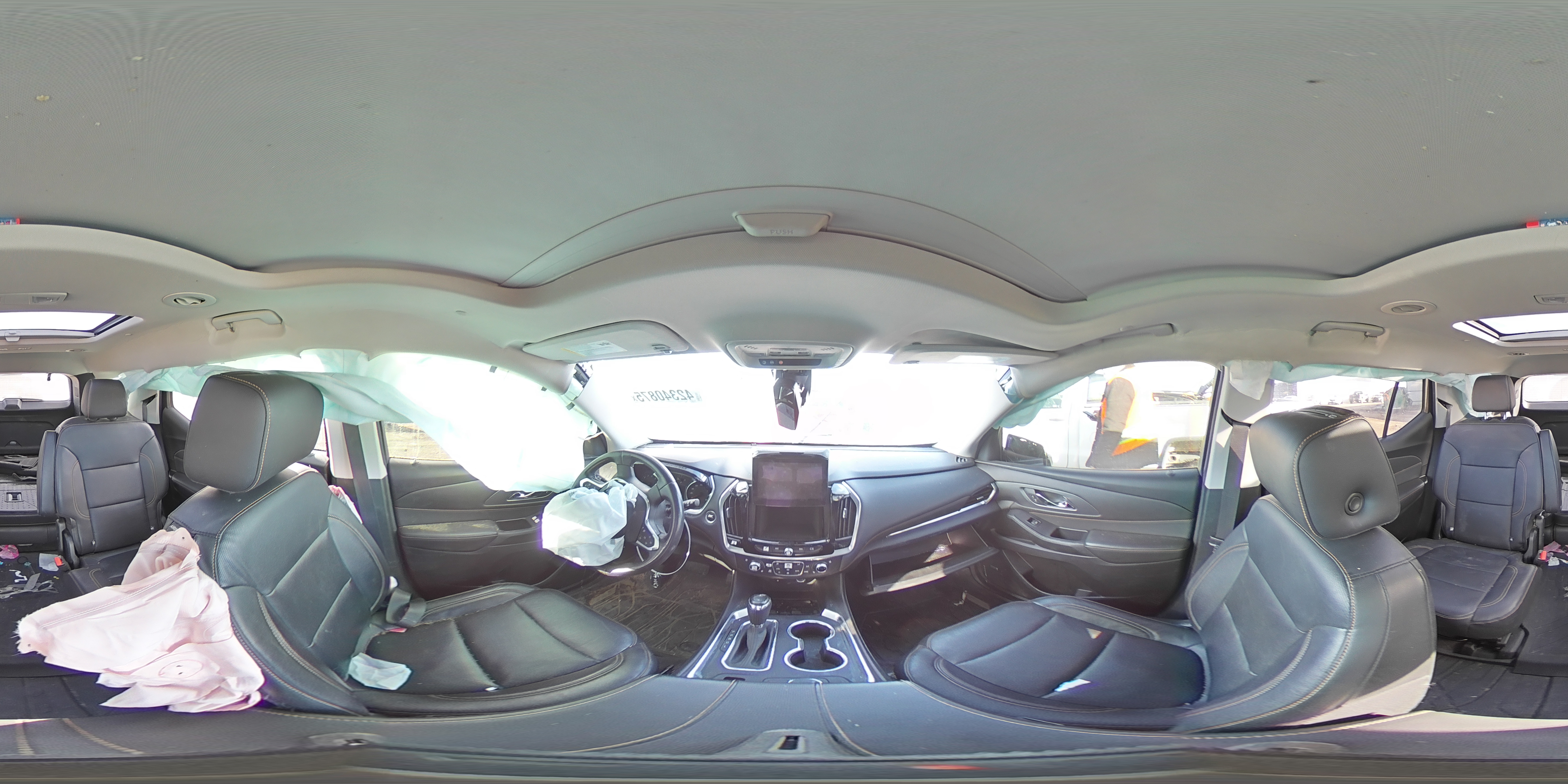 2019 Chevrolet Traverse VIN 1GNEVKKWXKJ271611 Copart auction photo, rollover damage thumbnail 14
