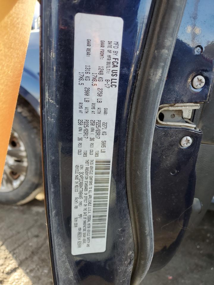 2017 Dodge Journey VIN 3C4PDCAB0HT708445 Copart auction photo, front end damage thumbnail 15
