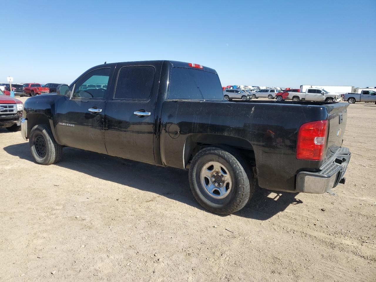 2012 Chevrolet Silverado VIN 3GCPCREAXCG308448 Copart auction photo, side damage thumbnail 2