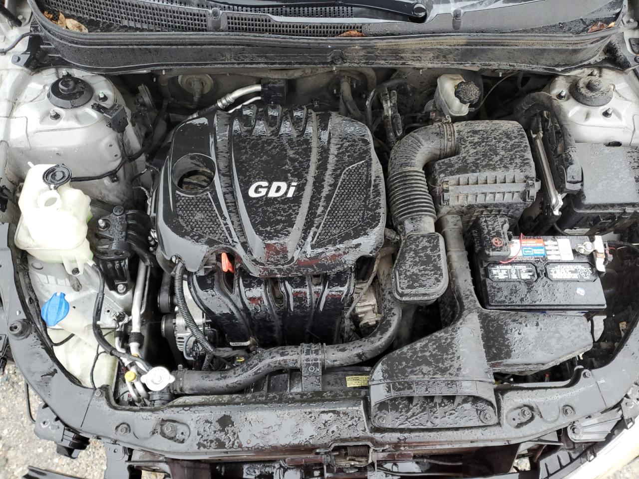 2011 Hyundai Sonata VIN 5NPEB4AC0BH153953 Copart auction photo, front end / side damage thumbnail 11