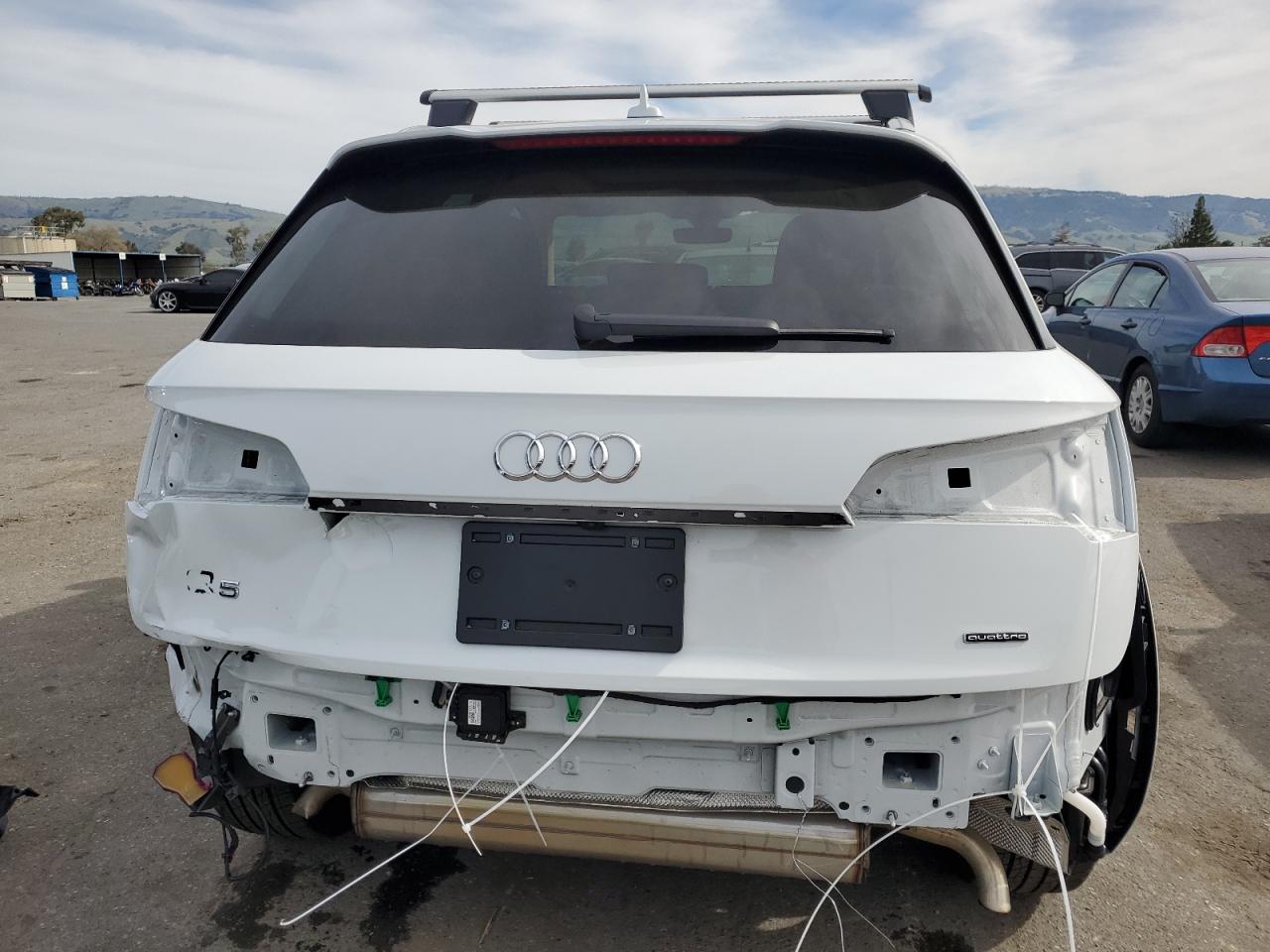 2024 Audi Q5 VIN WA1FAAFY2R2103684 Copart auction photo, rear end damage thumbnail 6