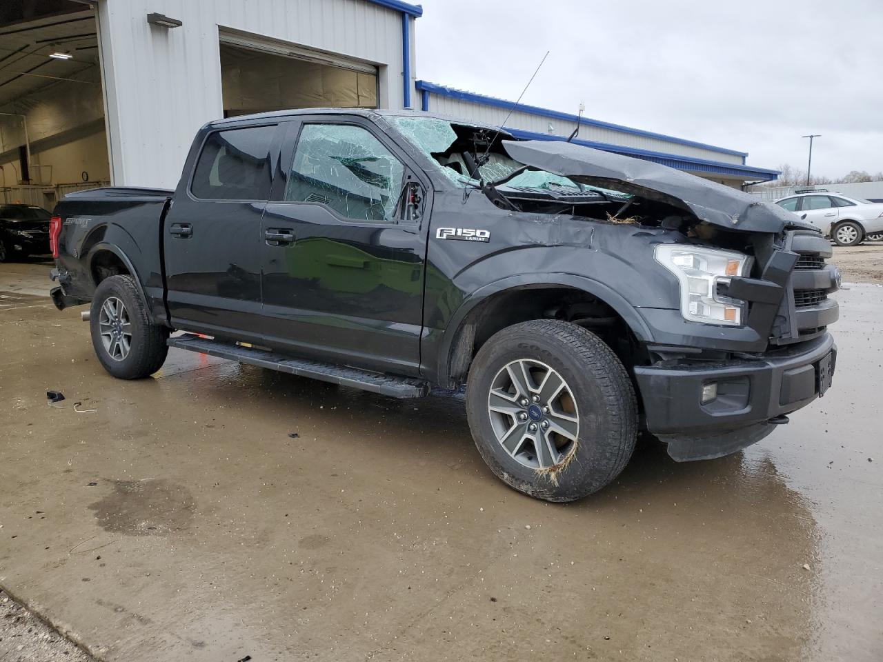 2015 Ford F-150 VIN 1FTEW1EF2FKF13738 Copart auction photo, all over damage thumbnail 4