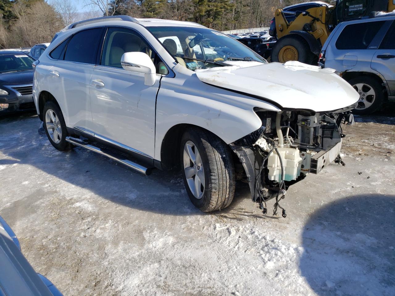 2012 Lexus RX VIN 2T2BK1BA1CC134245 Copart auction photo, front end / side damage thumbnail 4