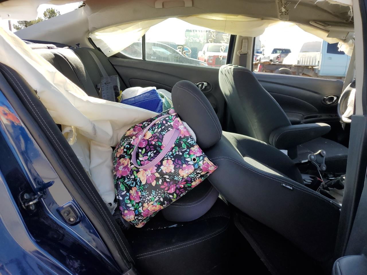 2019 Nissan Versa VIN 3N1CN7AP8KL808916 Copart auction photo, all over damage thumbnail 10