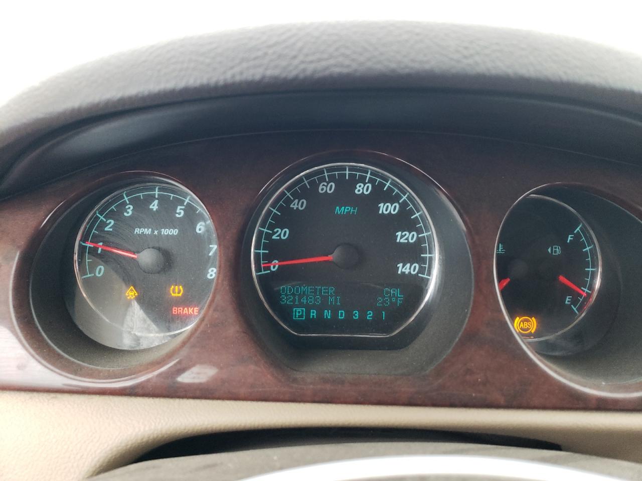 2007 Buick Lucerne VIN 1G4HD57257U187259 Copart auction photo, all over damage thumbnail 9