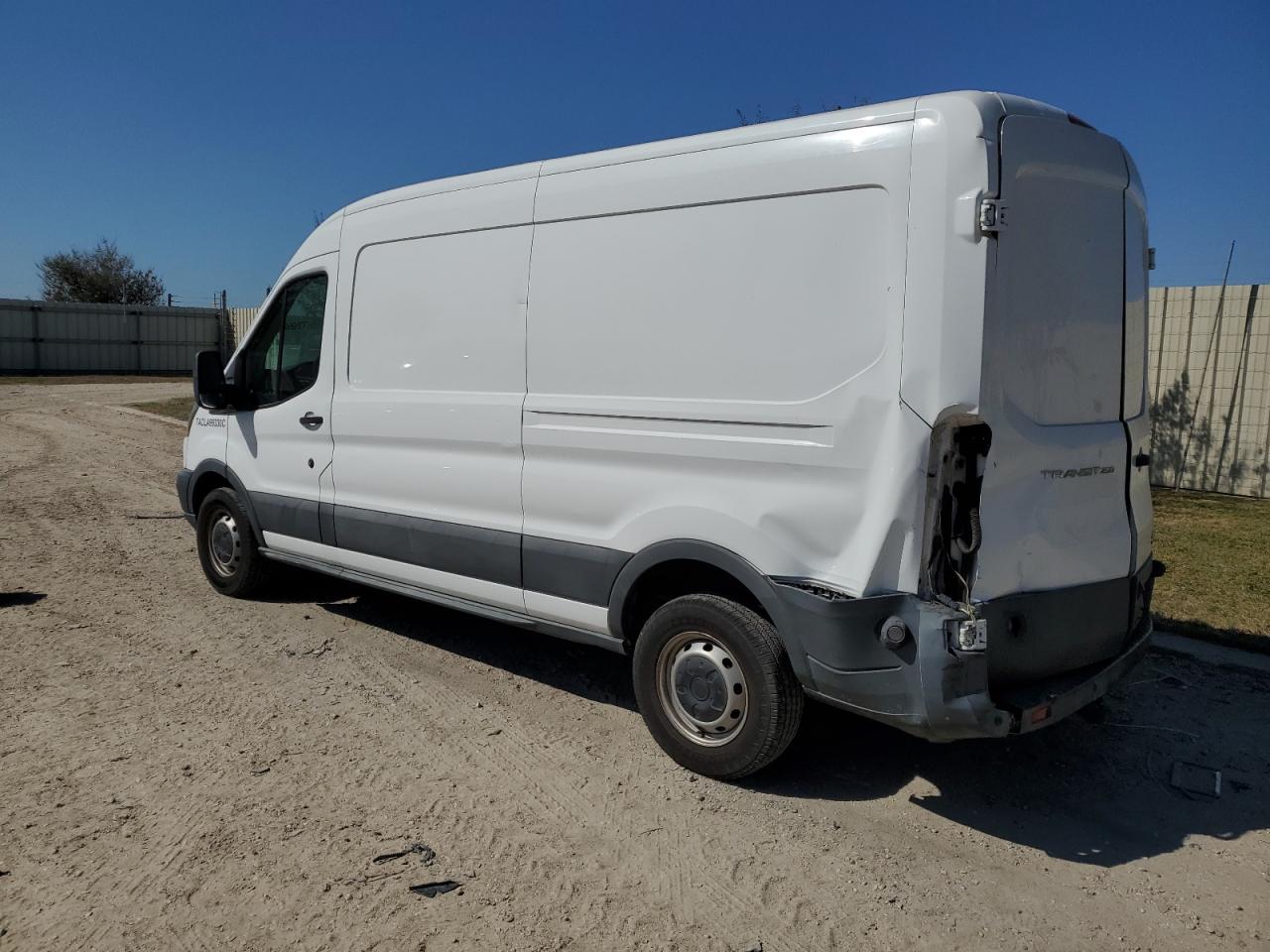 2016 Ford Transit VIN 1FTYR2CM5GKB40210 Copart auction photo, front end / rear end damage thumbnail 2