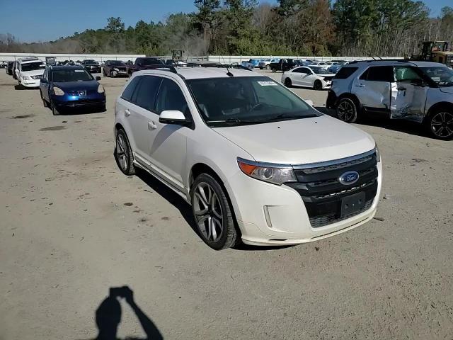 2014 Ford Edge VIN 2FMDK4AK3EBB31010 Copart auction photo, side damage thumbnail 11