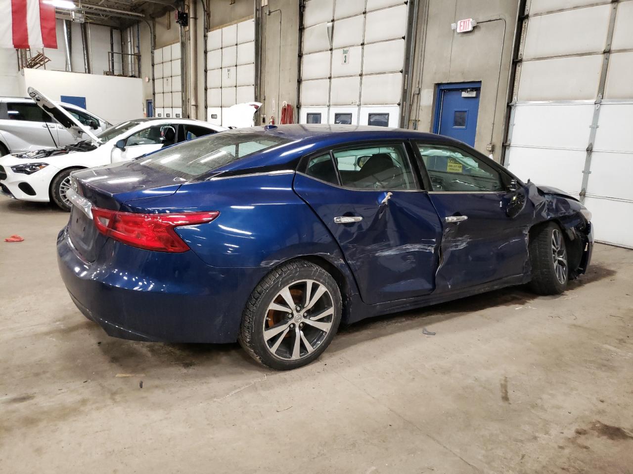 2017 Nissan Maxima VIN 1N4AA6AP3HC373405 Copart auction photo, all over damage thumbnail 3