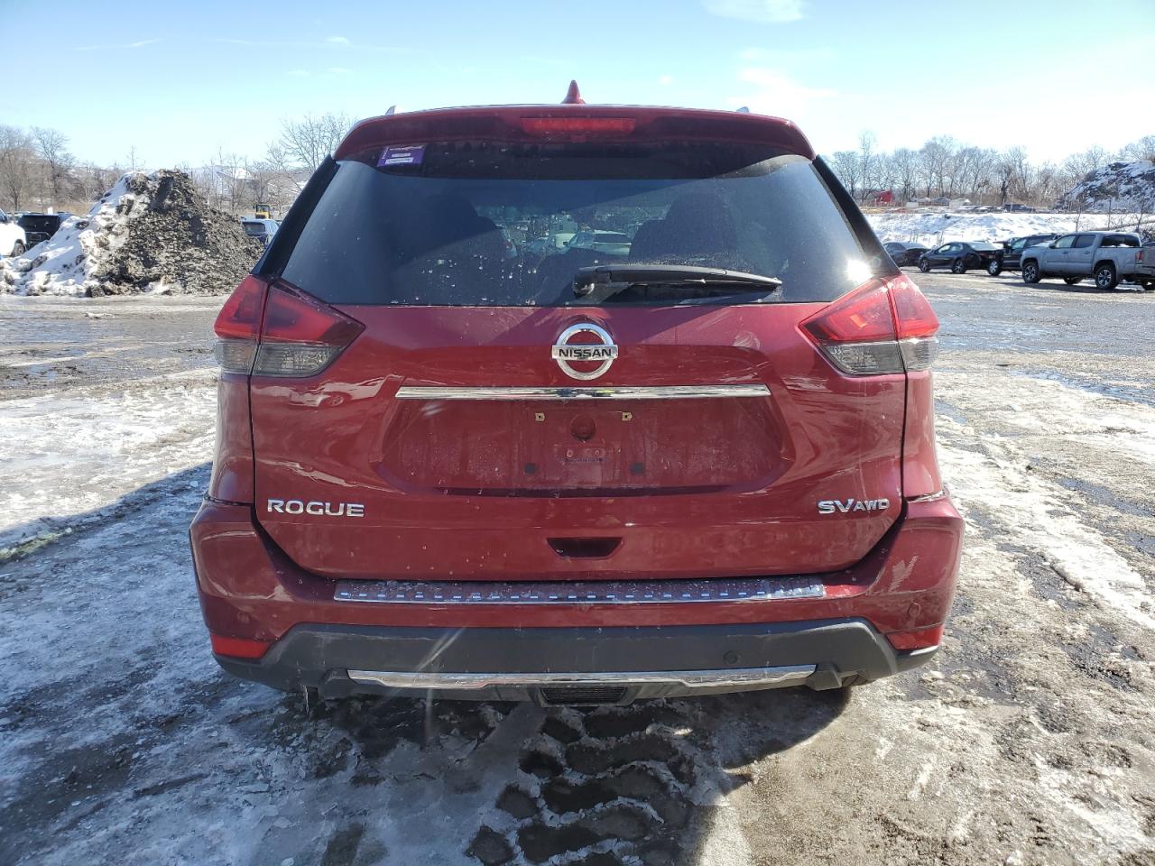 2019 Nissan Rogue VIN 5N1AT2MV8KC745900 Copart auction photo, front end / minor dent/scratches damage thumbnail 6
