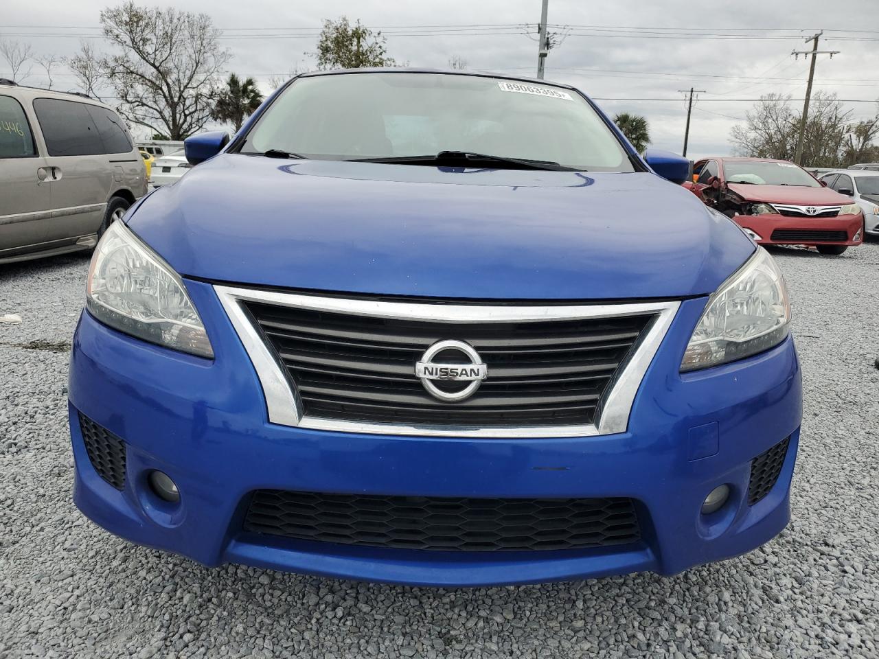 2014 Nissan Sentra VIN 3N1AB7AP4EY256239 Copart auction photo, rear end / side damage thumbnail 5