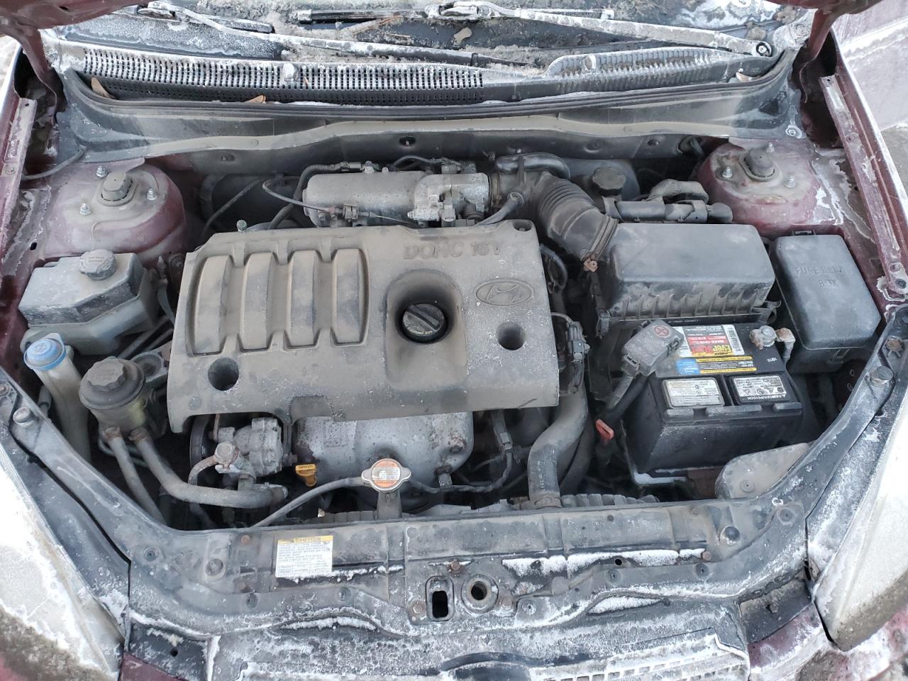 2009 Hyundai Accent VIN KMHCN46C89U367852 Copart auction photo, side damage thumbnail 11