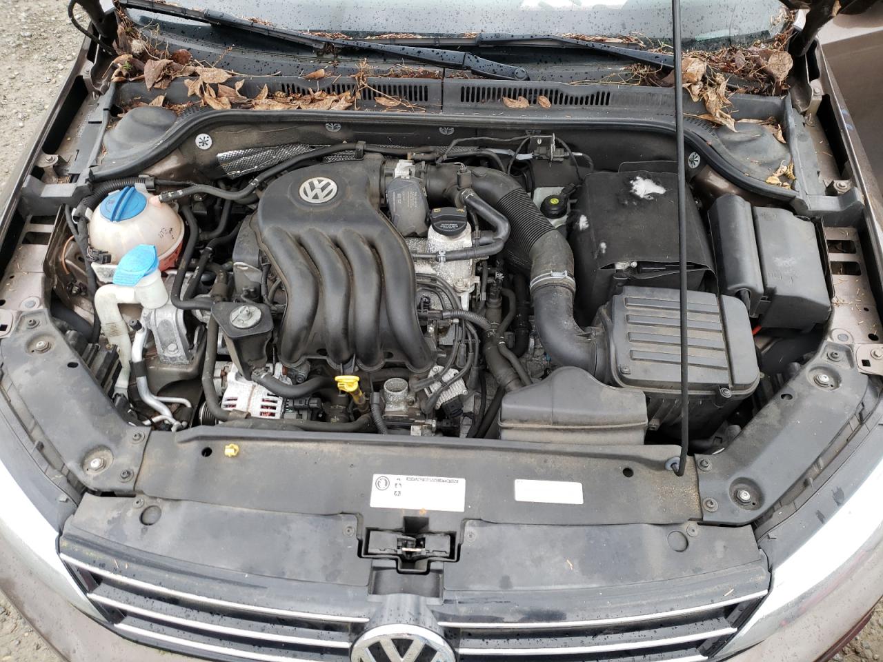 2015 Volkswagen Jetta VIN 3VW2K7AJ0FM242227 Copart auction photo, normal wear / mechanical damage thumbnail 11