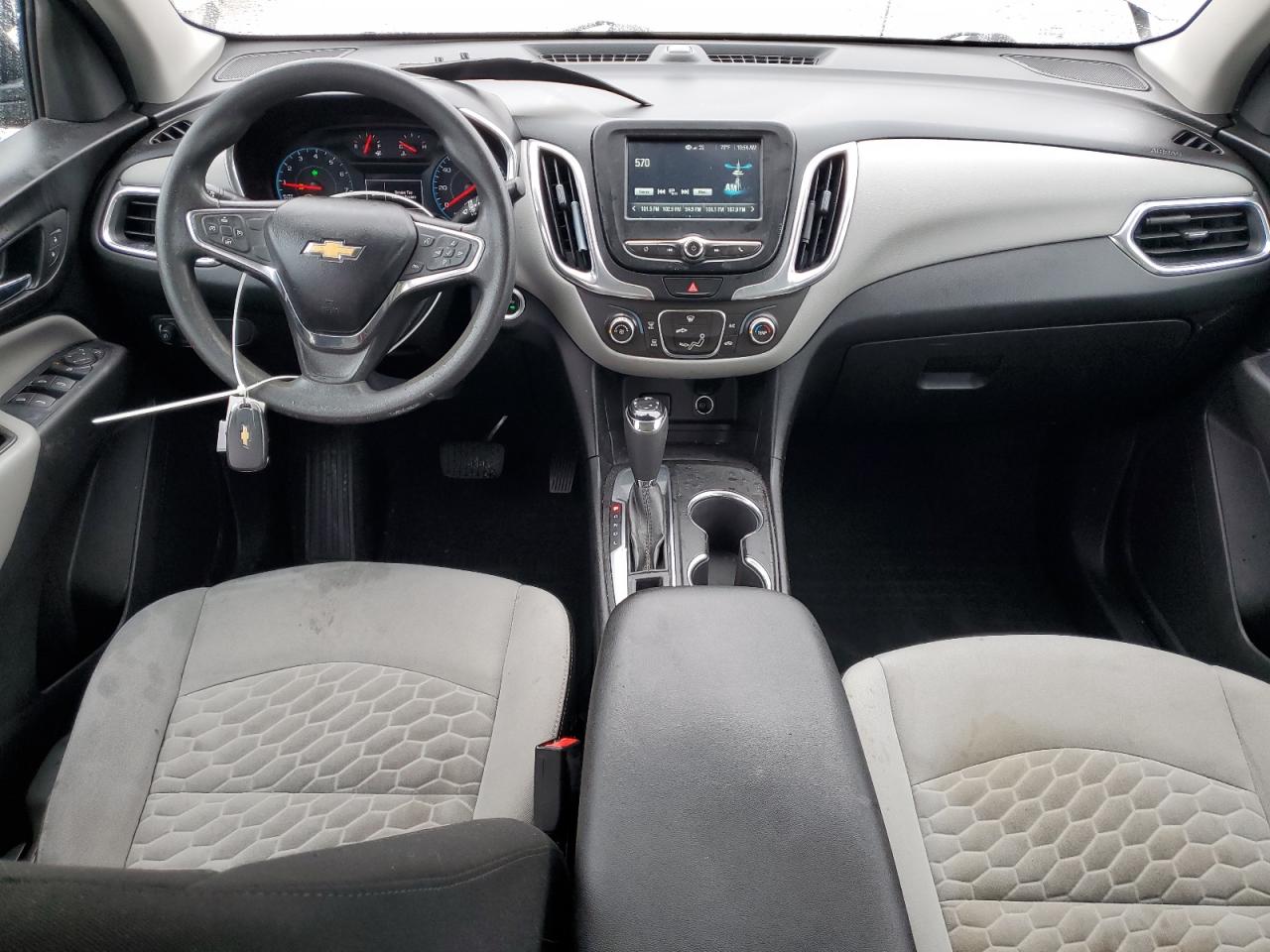 2018 Chevrolet Equinox VIN 3GNAXHEV2JL406103 Copart auction photo, front end / side damage thumbnail 8