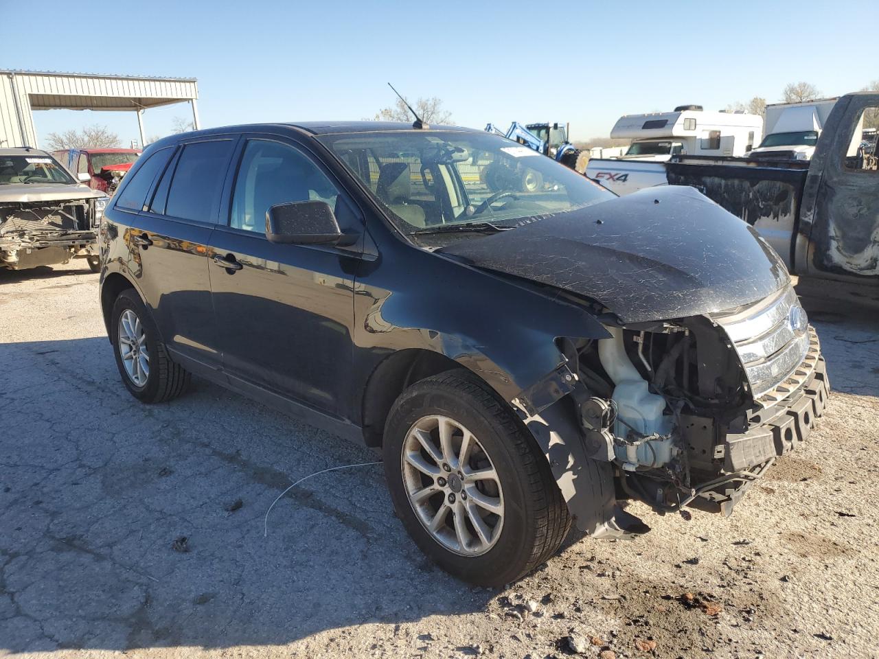 2009 Ford Edge VIN 2FMDK38CX9BA34109 Copart auction photo, front end damage thumbnail 4