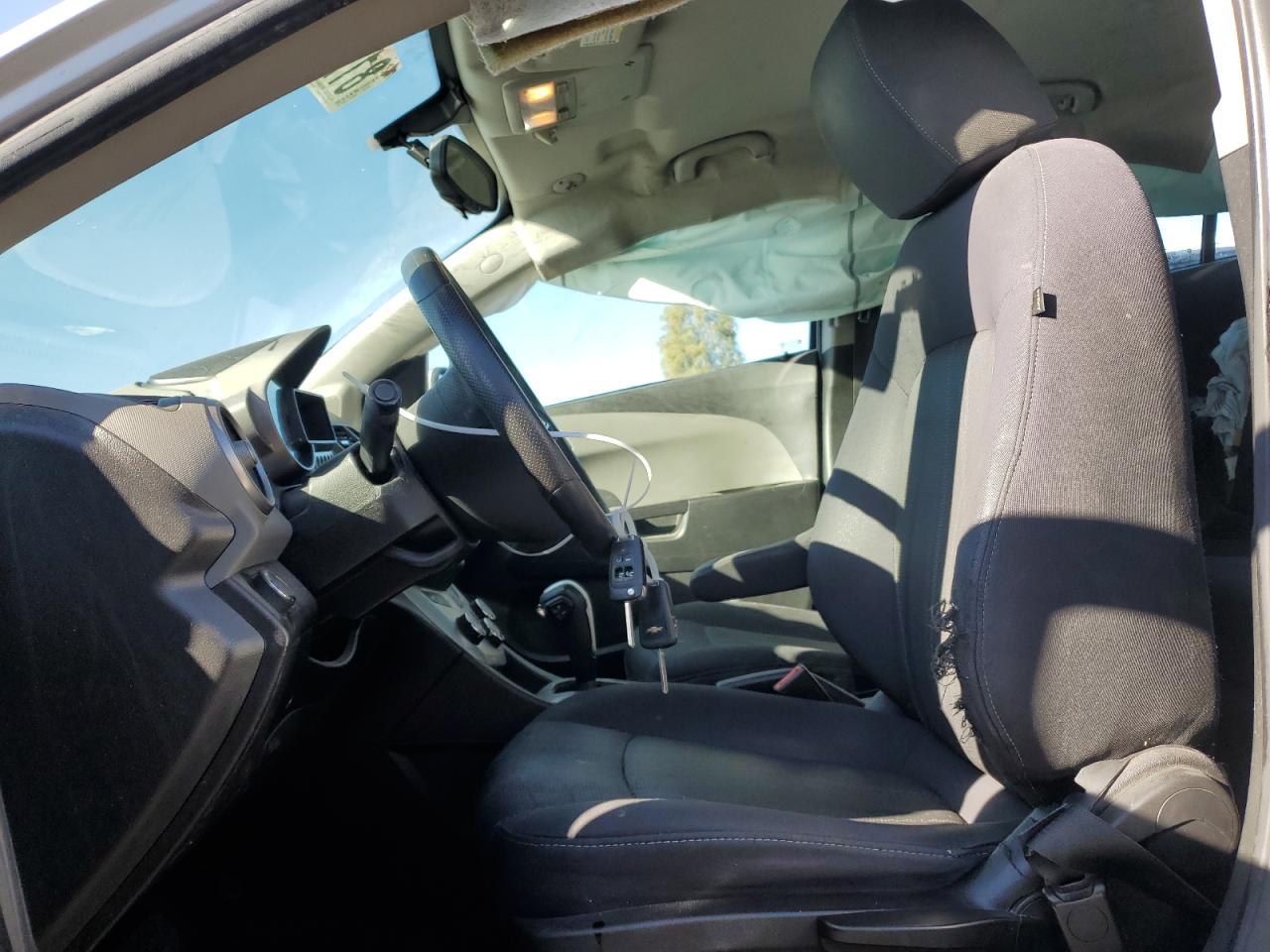 2014 Chevrolet Sonic VIN 1G1JC5SG1E4204334 Copart auction photo, side damage thumbnail 7