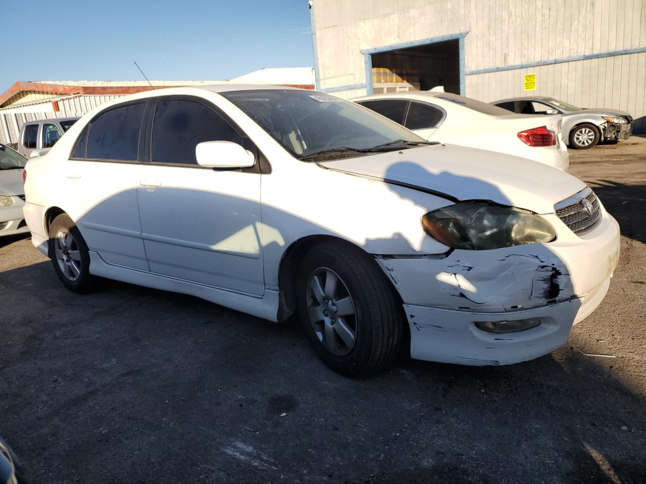2007 Toyota Corolla VIN 1NXBR32E37Z877735 Copart auction photo, front end damage thumbnail 4