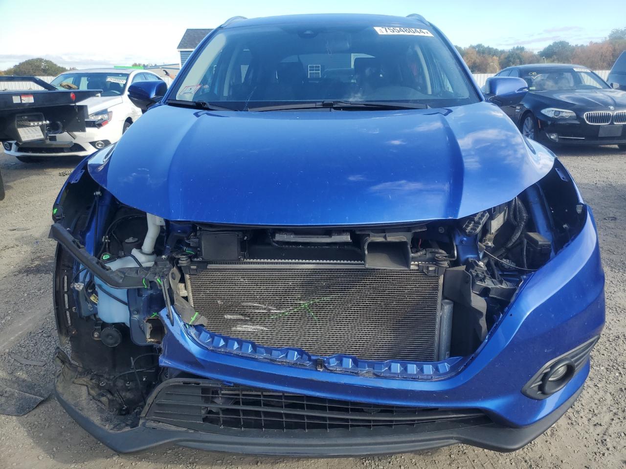 2020 Honda HR-V VIN 3CZRU6H57LM707462 Copart auction photo, front end / minor dent/scratches damage thumbnail 5
