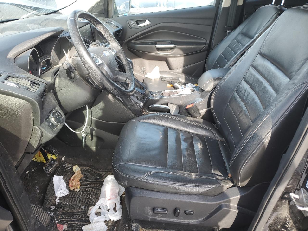2015 Ford Escape VIN 1FMCU9J92FUA60121 Copart auction photo, front end / rear end damage thumbnail 7