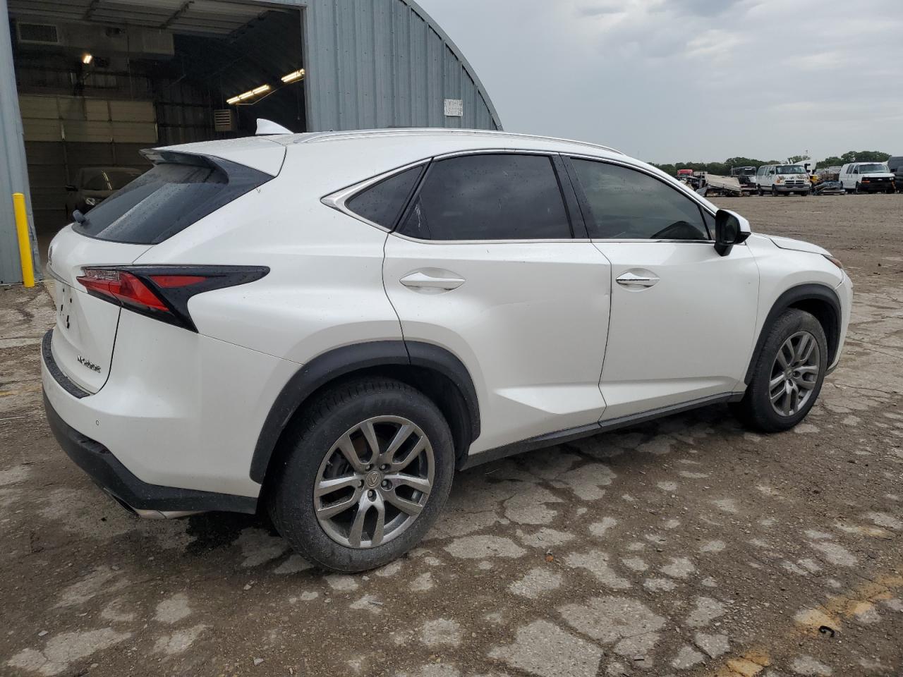 2016 Lexus NX VIN JTJYARBZ2G2029592 Copart auction photo, front end / side damage thumbnail 3