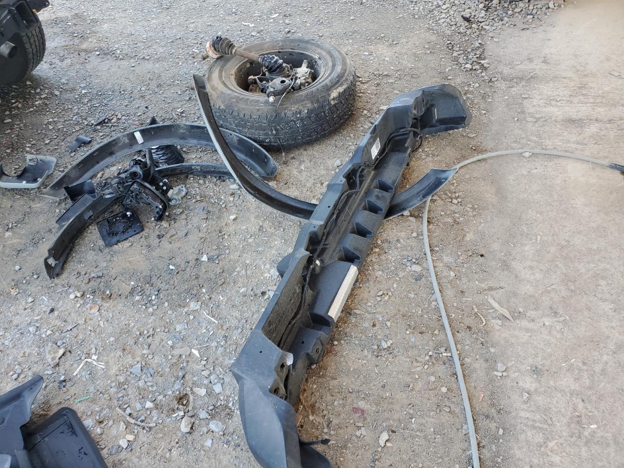 2022 Ford Bronco VIN 1FMDE5BH8NLB16602 Copart auction photo, rollover damage thumbnail 13
