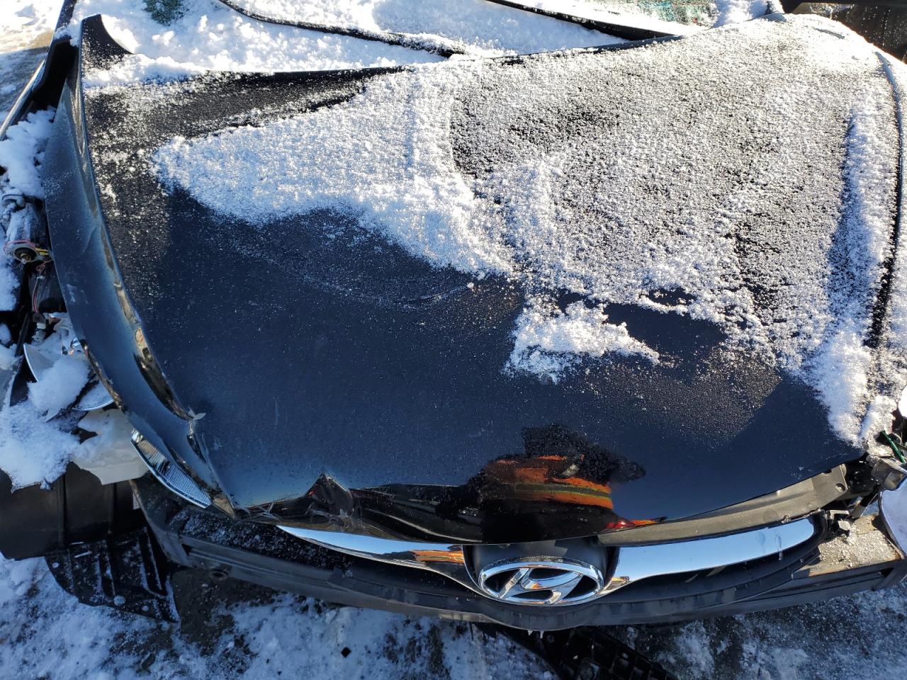 2013 Hyundai Elantra VIN 5NPDH4AE1DH299373 Copart auction photo, front end damage thumbnail 11