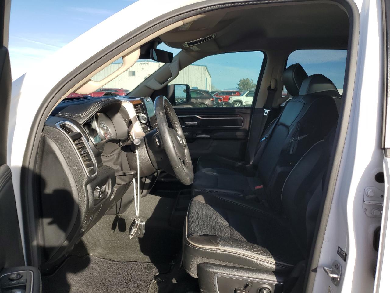 2021 RAM 1500 VIN 1C6SRFJT9MN688090 Copart auction photo, rear end damage thumbnail 7