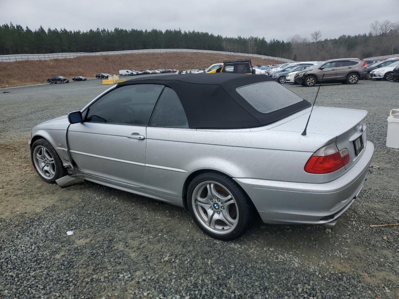 2001 BMW 3er VIN WBABS53411JU85191 Copart auction photo, side / undercarriage damage thumbnail 2