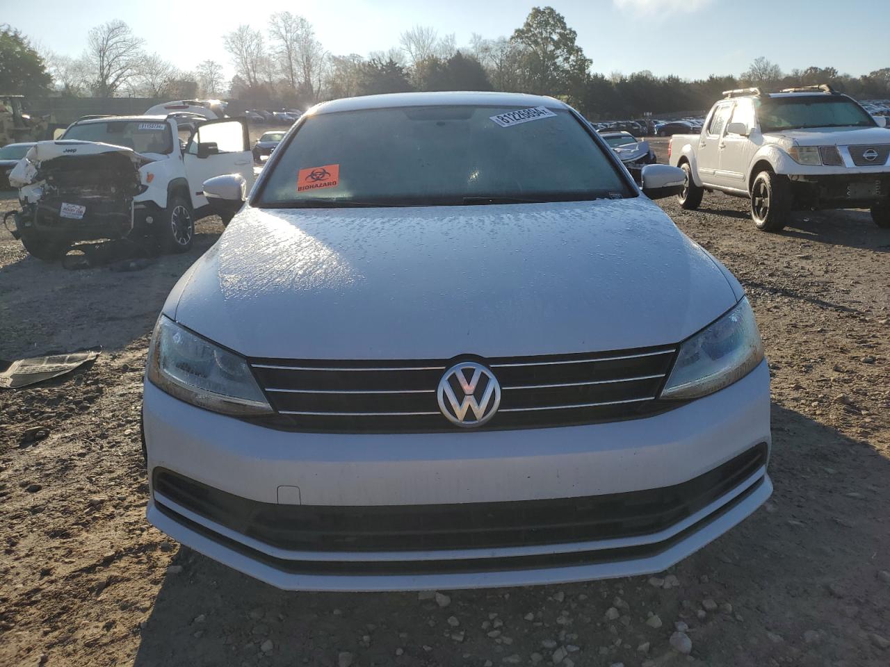 2017 Volkswagen Jetta VIN 3VWDB7AJ4HM231548 Copart auction photo, rear end damage thumbnail 5
