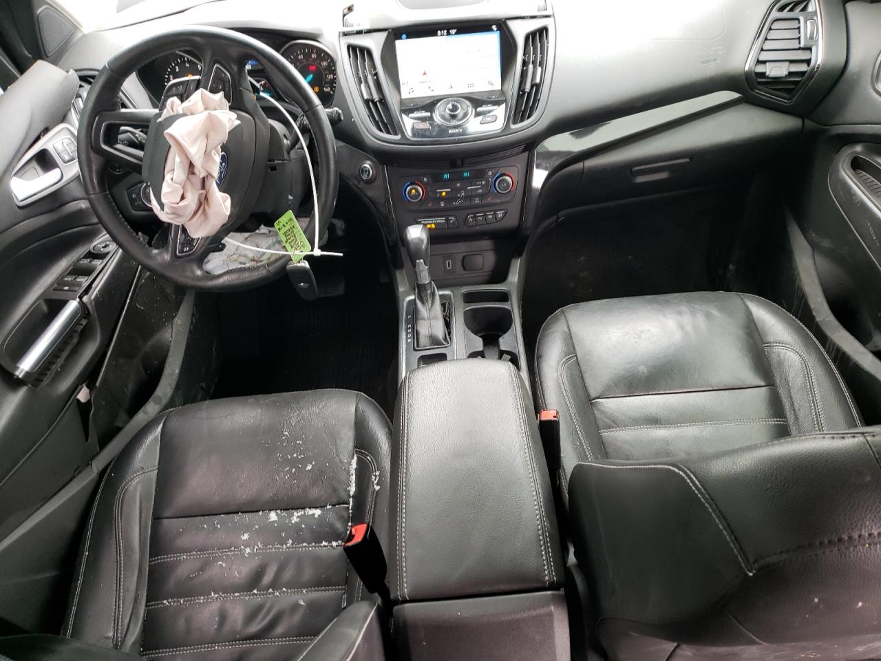 2018 Ford Escape VIN 1FMCU9J94JUA85031 Copart auction photo, front end / side damage thumbnail 8