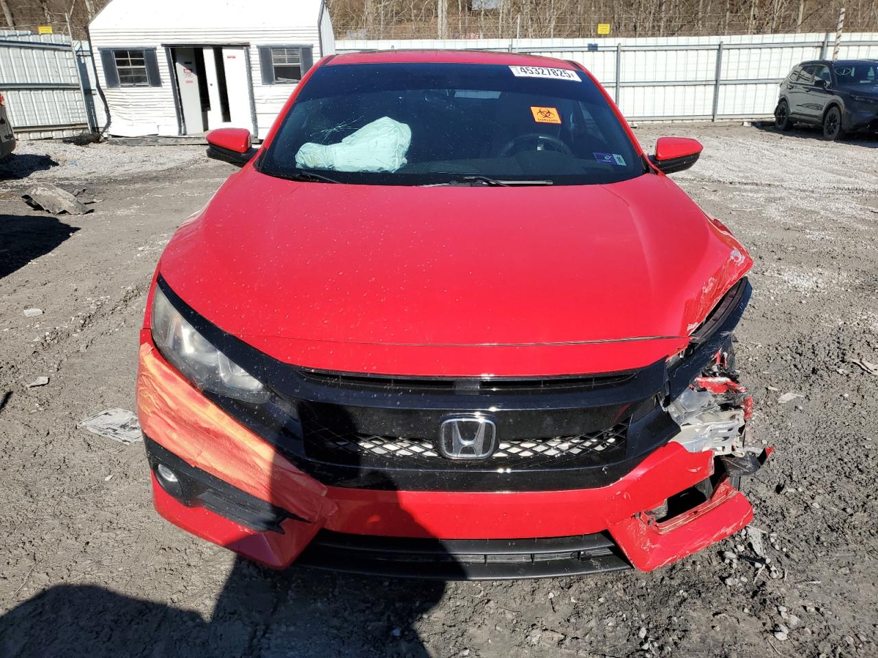 2016 Honda Civic VIN 2HGFC3B77GH352190 Copart auction photo, front end damage thumbnail 5