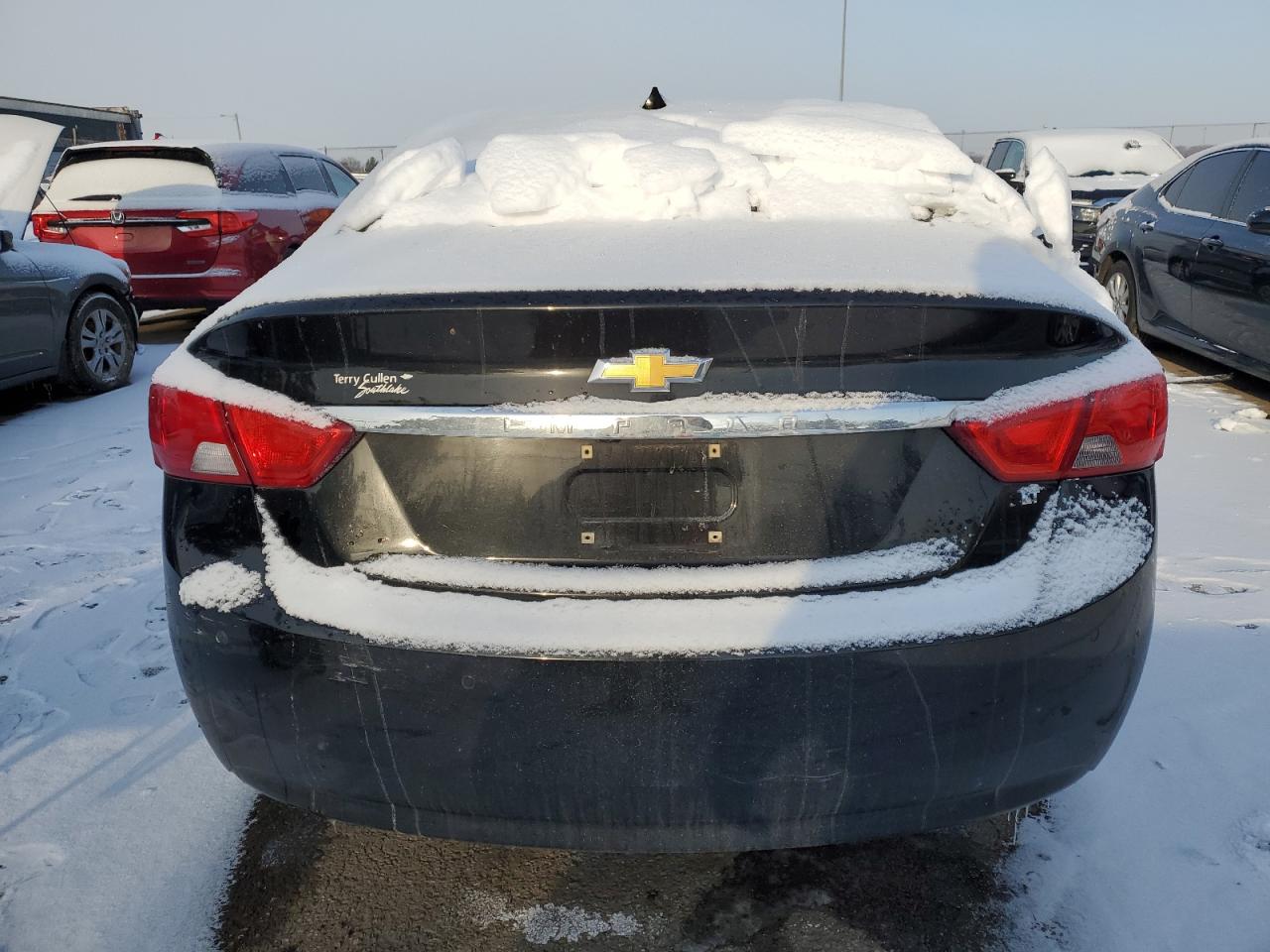 2014 Chevrolet Impala VIN 2G1115SL3E9281805 Copart auction photo, front end damage thumbnail 6