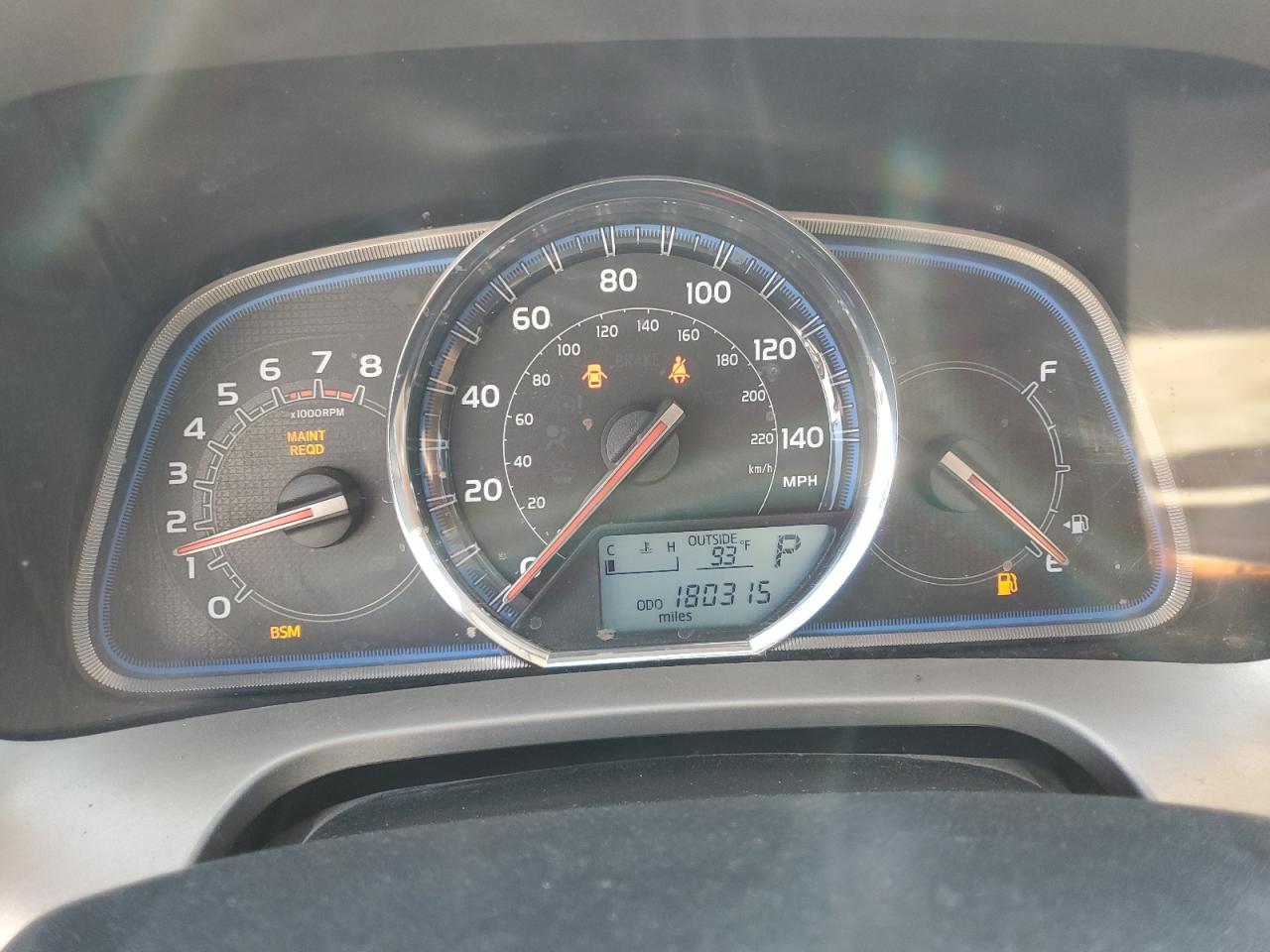2013 Toyota RAV 4 VIN 2T3DFREVXDW114503 Copart auction photo, front end damage thumbnail 9