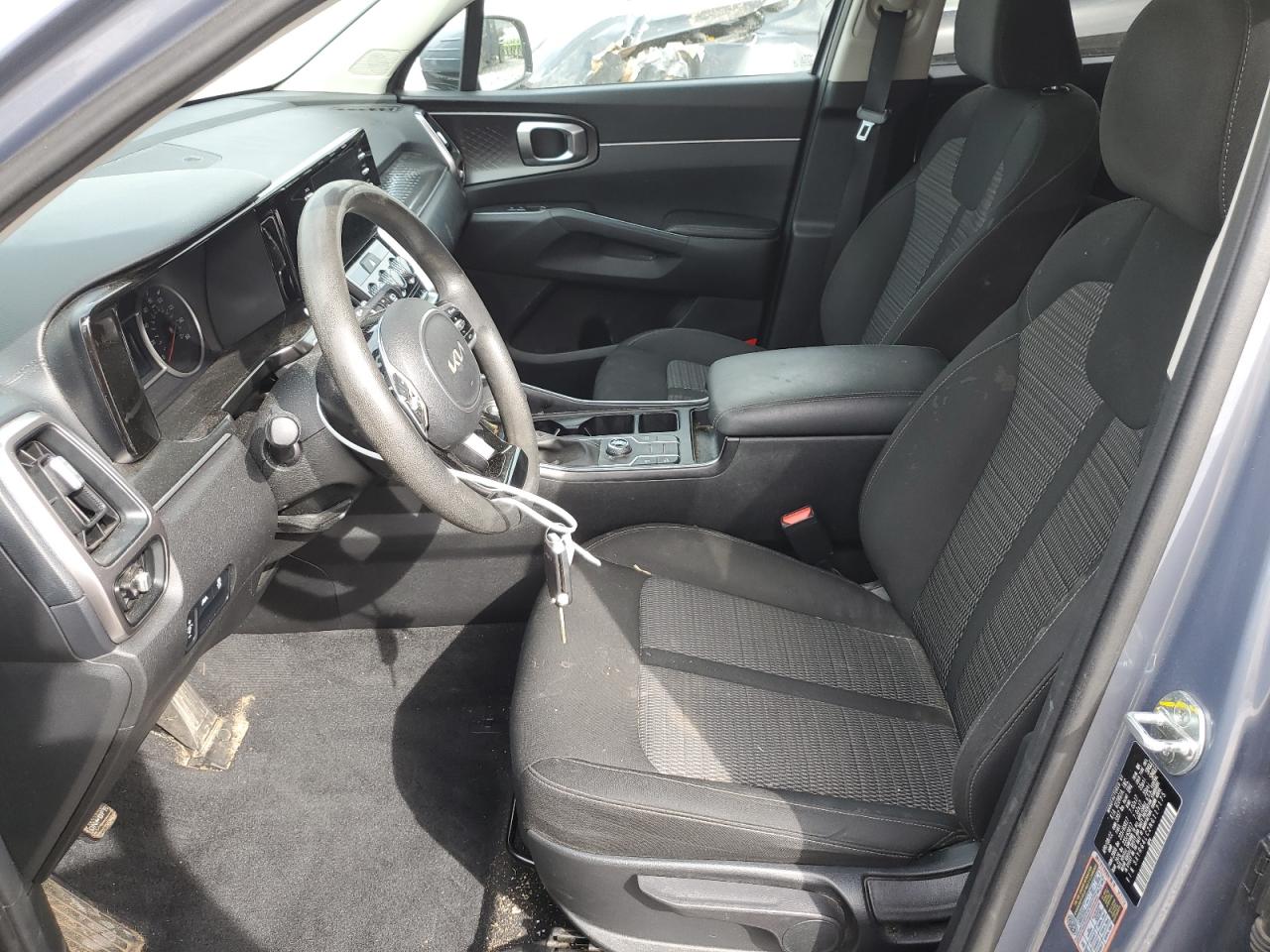 2022 KIA Sorento VIN 5XYRG4LC2NG117175 Copart auction photo, front end damage thumbnail 7
