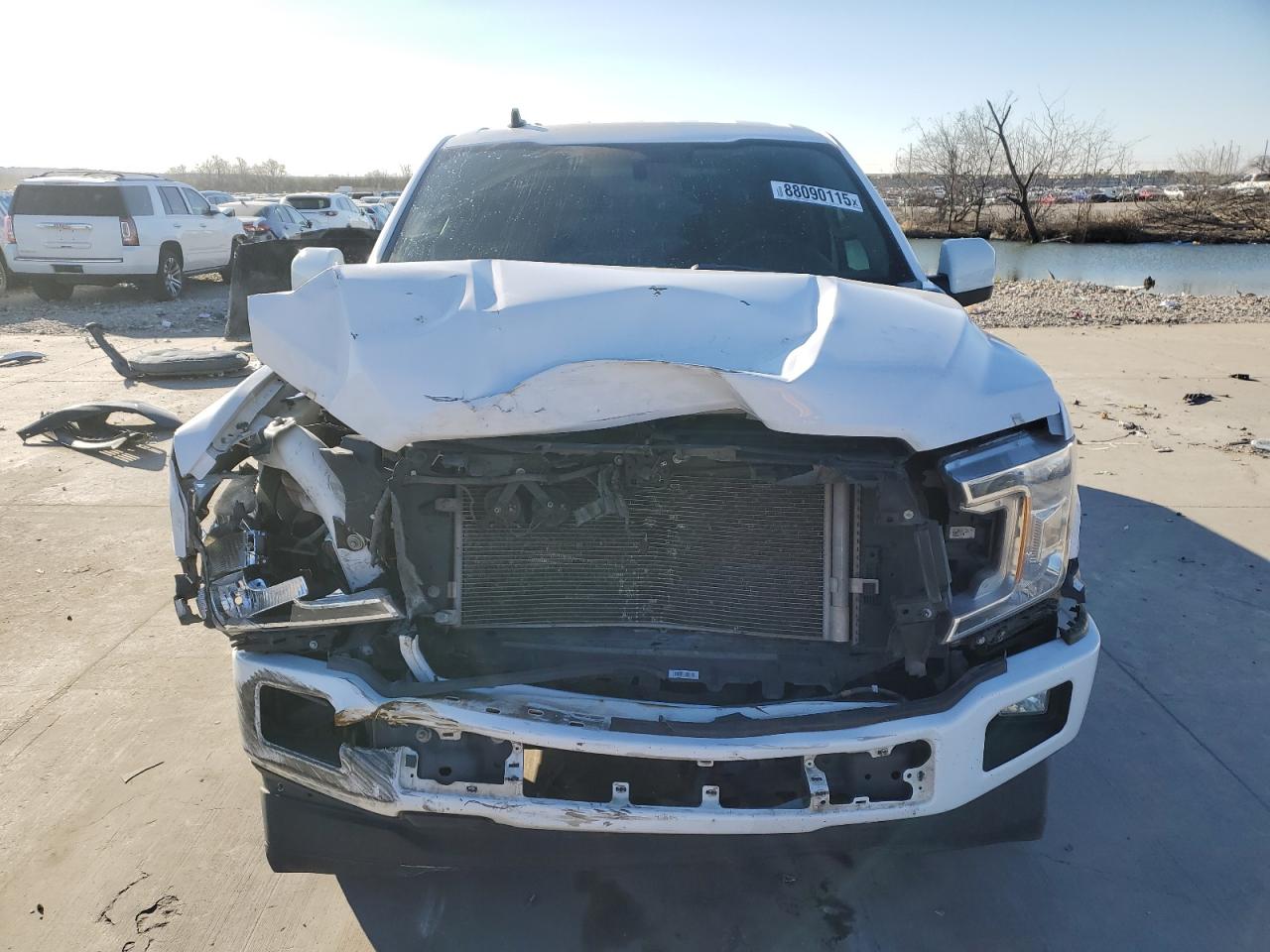 2020 Ford F-150 VIN 1FTEW1C52LKD49378 Copart auction photo, front end damage thumbnail 5