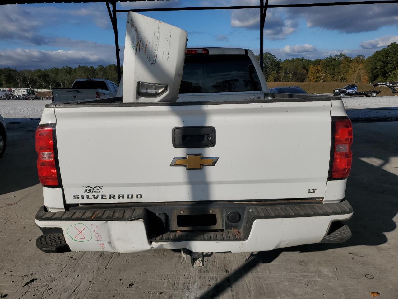 2017 Chevrolet Silverado VIN 3GCUKREC2HG203966 Copart auction photo, front end damage thumbnail 6