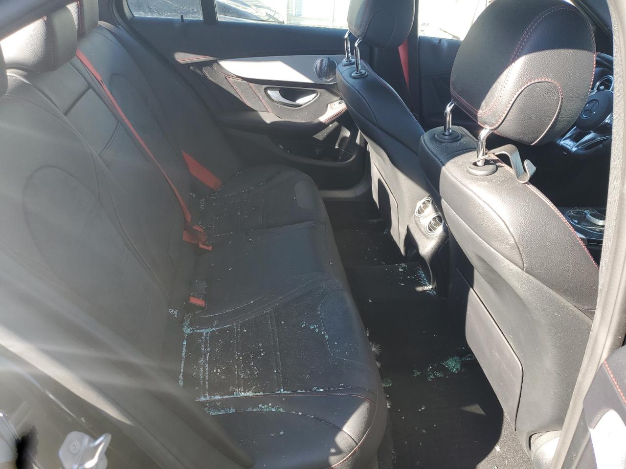 2021 Mercedes-Benz C-klasse VIN W1KWF6EB2MR637811 Copart auction photo, top/roof / front end damage thumbnail 10