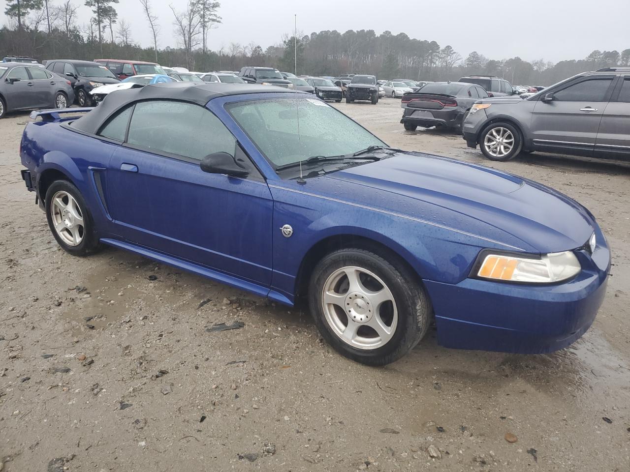 2004 Ford Mustang VIN 1FAFP44644F190227 Copart auction photo, front end / minor dent/scratches damage thumbnail 4