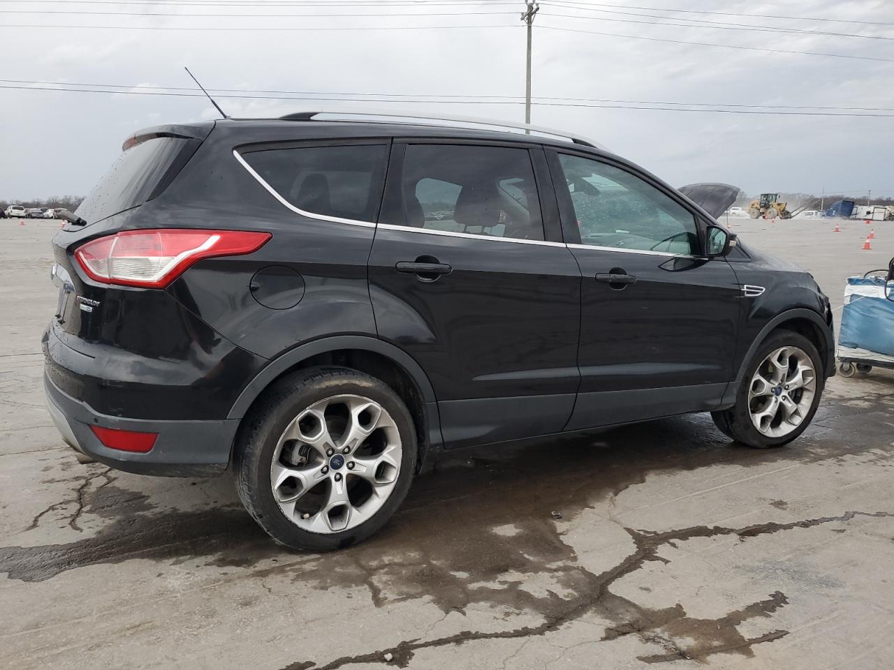 2014 Ford Escape VIN 1FMCU9JX0EUA98329 Copart auction photo, front end damage thumbnail 3