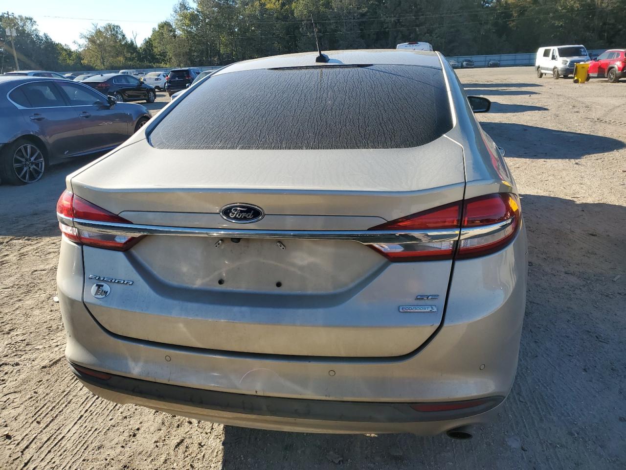 2017 Ford Fusion VIN 3FA6P0HD8HR364259 Copart auction photo, front end damage thumbnail 6